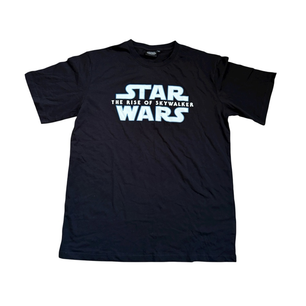 Star Wars Shirt Short Sleeve Black Skywalker Graphic Cotton 
t-shirt  XLarge